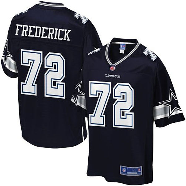 Pro Line Men's Dallas Cowboys #72 Travis Frederick Team Color Jersey