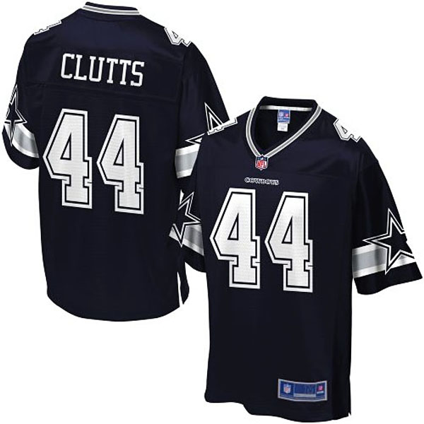 Pro Line Mens Dallas Cowboys #44 Tyler Clutts Team Color Jersey