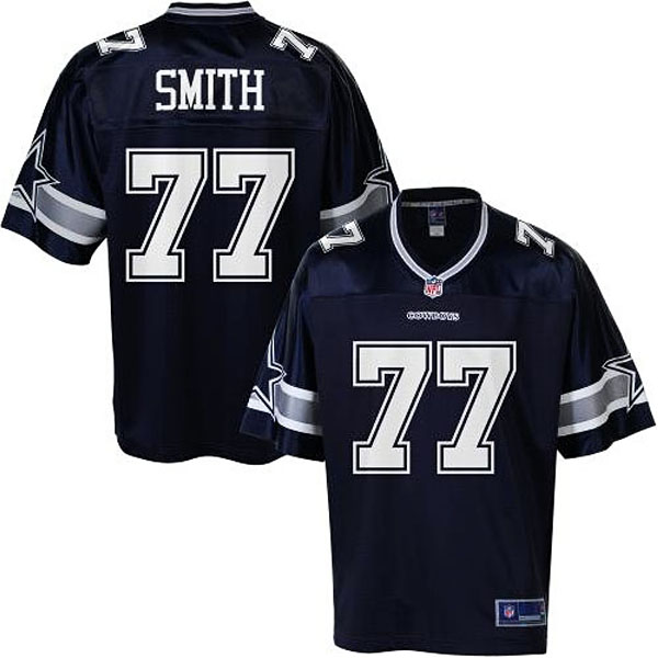 Pro Line Men's Dallas Cowboys #77 Tyron Smith Team Color Jersey