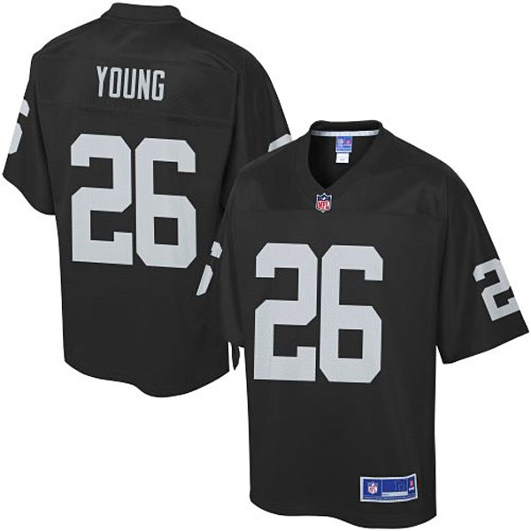 Pro Line Men's Oakland Raiders #26 Usama Young Team Color Jersey