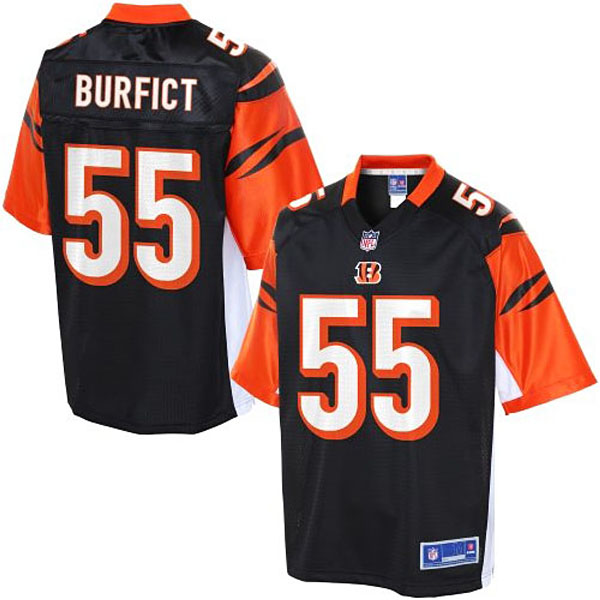 Pro Line Men's Cincinnati Bengals #55 Vontaze Burfict Team Color Jersey