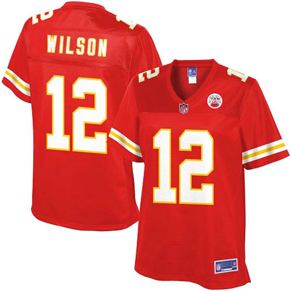 Pro Line Womens Kansas City Chiefs #12 Albert Wilson Team Color Jersey