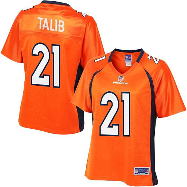 Pro Line Women's Denver Broncos #21 Aqib Talib Team Color Jersey