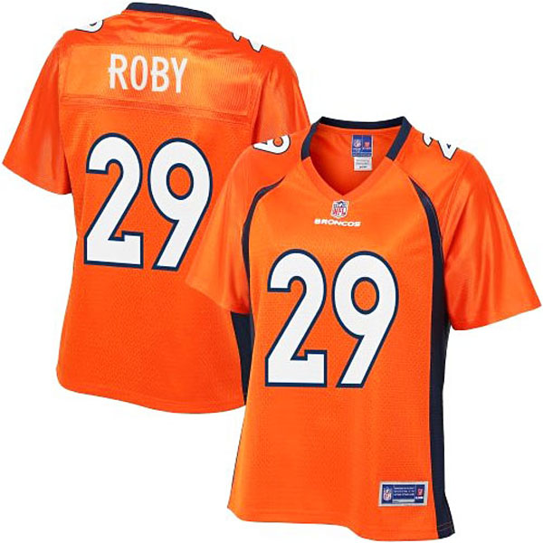 Pro Line Womens Denver Broncos #29 Bradley Roby Team Color Jersey