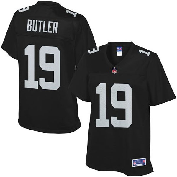 Pro Line Women's Oakland Raiders #19 Brice Butler Team Color Jersey