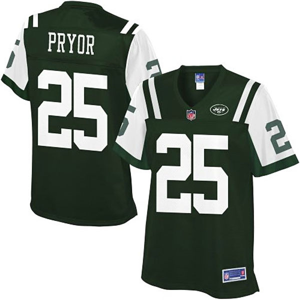 Pro Line Women's New York Jets #25 Calvin Pryor Team Color Jersey