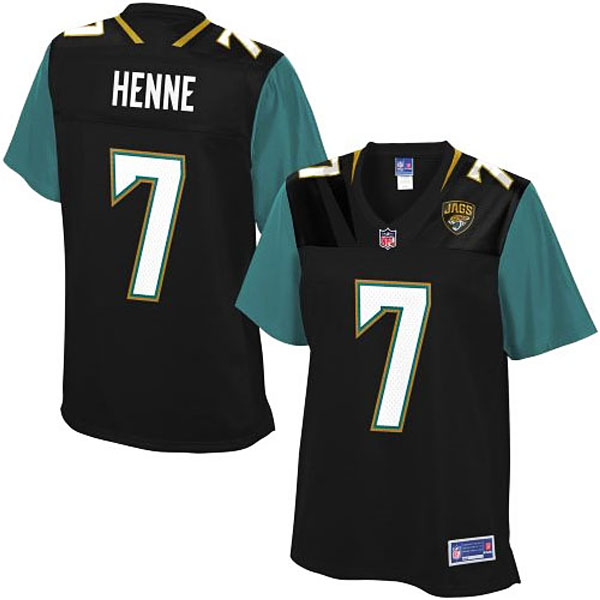 Pro Line Women's Jacksonville Jaguars #7 Chad Henne Team Color Jersey