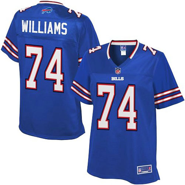 Pro Line Womens Chicago Bears #82 Chris Williams Team Color Jersey