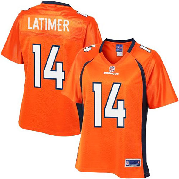 Pro Line Womens Denver Broncos #14 Cody Latimer Team Color Jersey