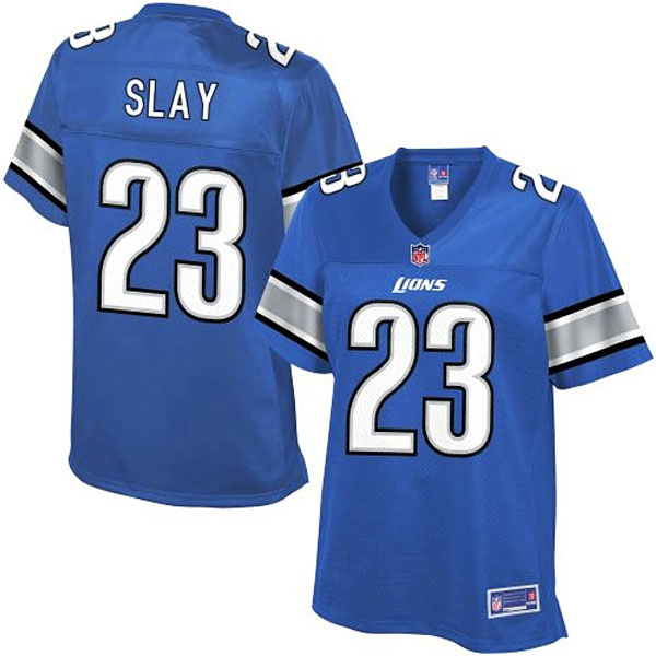 Pro Line Womens Detroit Lions #23 Darius Slay Team Color Jersey