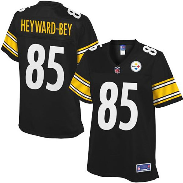 Pro Line Womens Pittsburgh Steelers #85 Darrius Heyward-Bey Team Color Jersey