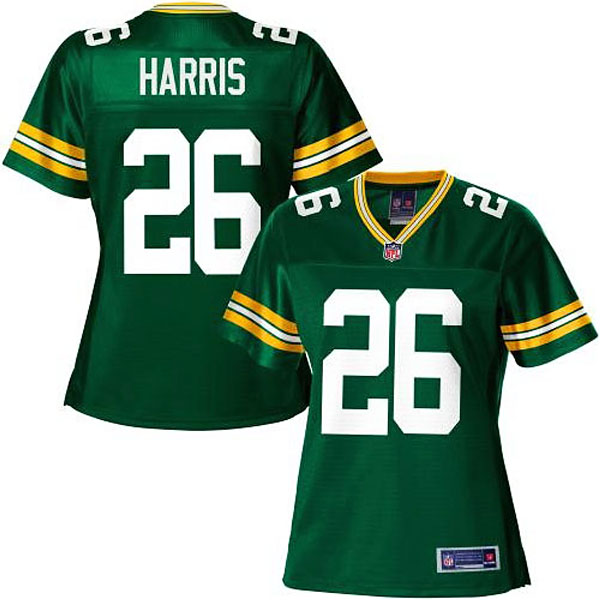 Pro Line Women's Green Bay Packers #26 DuJuan Harris Team Color Jersey