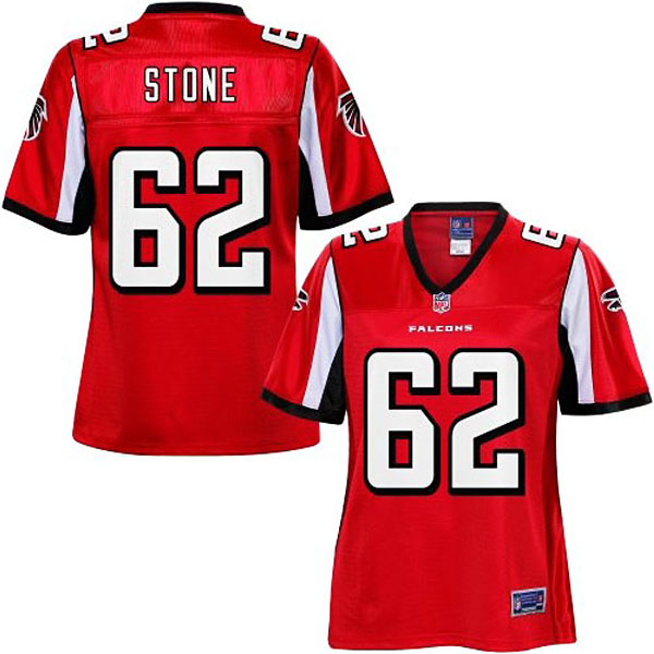 Pro Line Women's Atlanta Falcons #62 James Stone Team Color Jersey