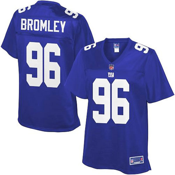 Pro Line Women's New York Giants #96 Jay Bromley Team Color Jersey