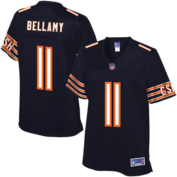 Pro Line Womens Chicago Bears #11 Josh Bellamy Team Color Jersey