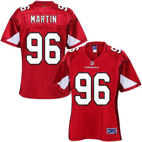 Pro Line Womens Arizona Cardinals #96 Kareem Martin Team Color Jersey