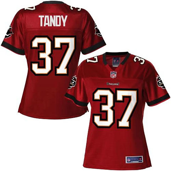 Pro Line Women's Tampa Bay Buccaneers #37 Keith Tandy Team Color Jersey