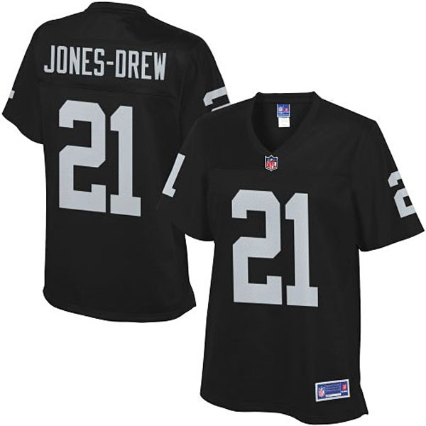 Pro Line Women's Oakland Raiders #21 Maurice Jones-Drew Team Color Jersey