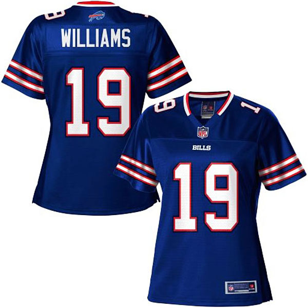 Pro Line Women's Buffalo Bills #19 Mike Williams Team Color Jersey