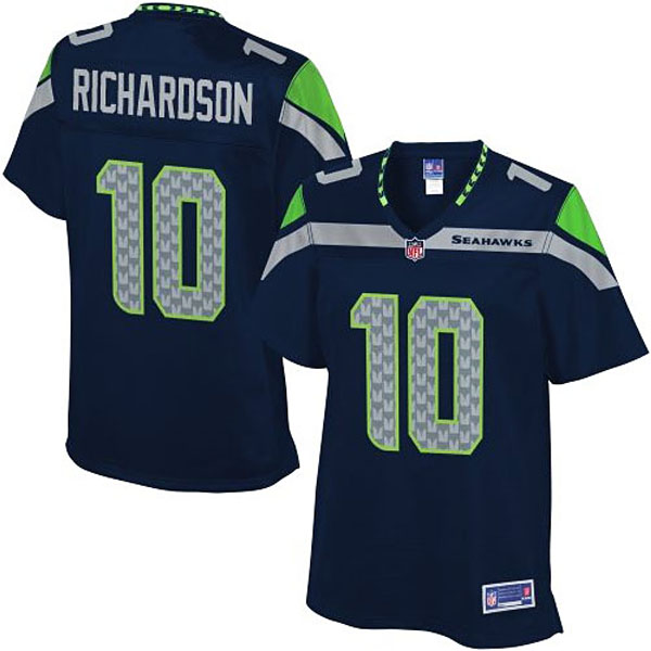 Pro Line Womens Seattle Seahawks #10 Paul Richardson Team Color Jersey