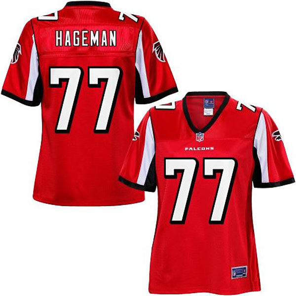 Pro Line Women's Atlanta Falcons #77 Ra'Shede Hageman Team Color Jersey