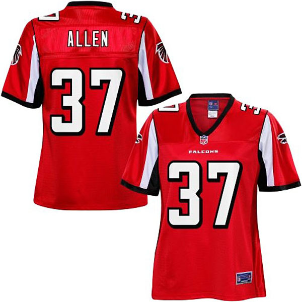 Pro Line Women's Atlanta Falcons #37 Ricardo Allen Team Color Jersey