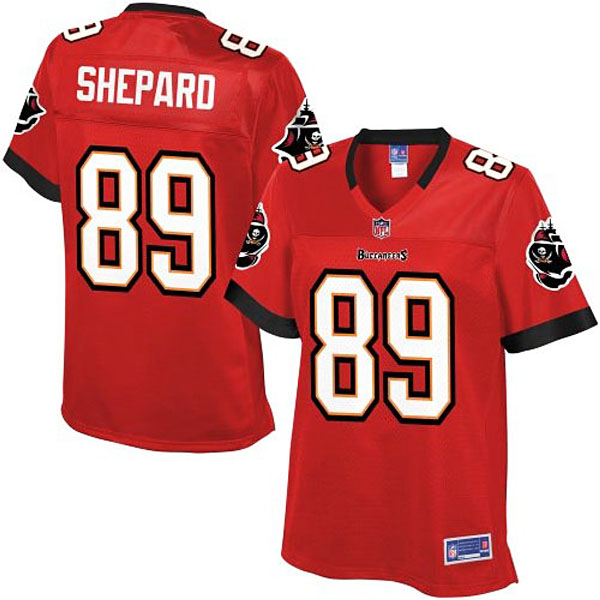 Pro Line Women's Tampa Bay Buccaneers #89 Russell Shepard Team Color Jersey