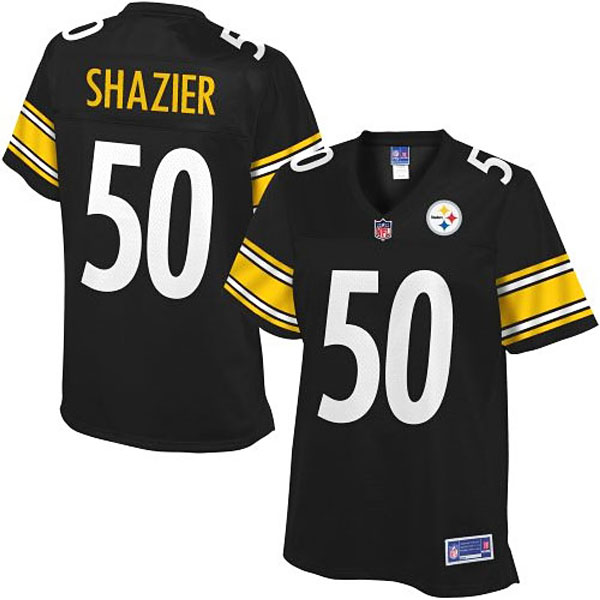 Pro Line Women's Pittsburgh Steelers #50 Ryan Shazier Team Color Jersey