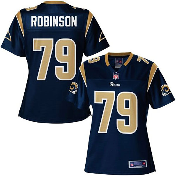 Pro Line Women's St. Louis Rams Greg Robinson Team Color Jersey