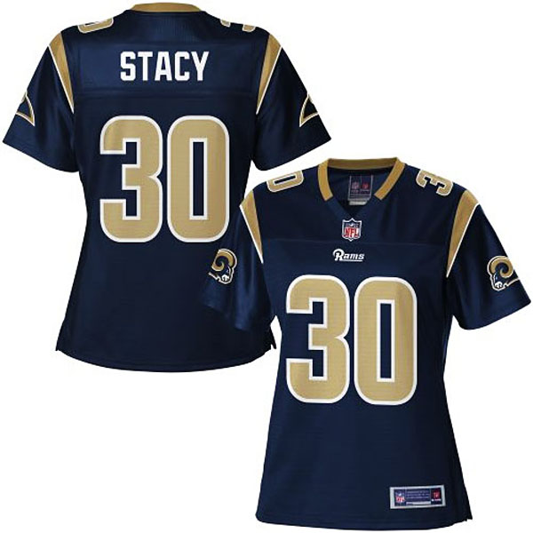 Pro Line Women's St. Louis Rams Zac Stacy Team Color Jersey