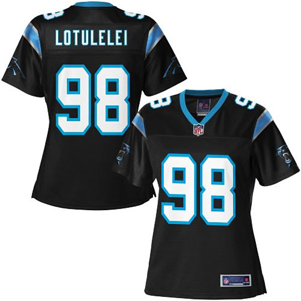 Pro Line Women's Carolina Panthers #98 Star Lotulelei Team Color Jersey