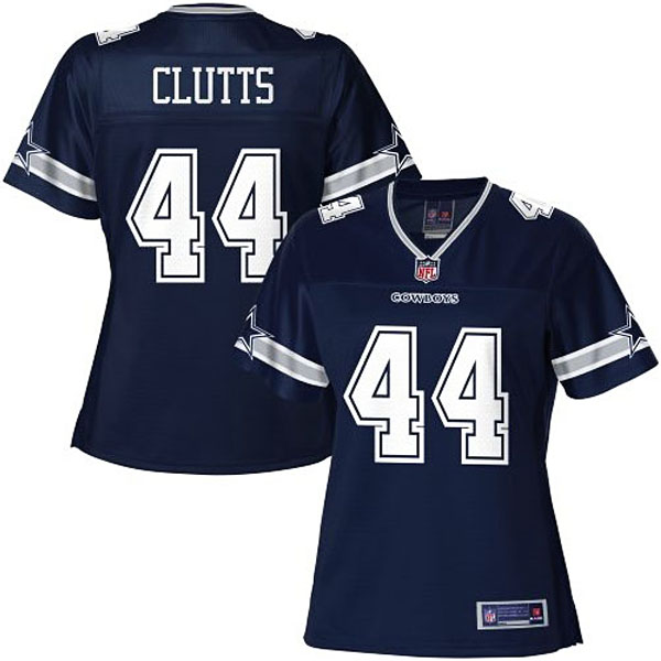 Pro Line Womens Dallas Cowboys #44 Tyler Clutts Team Color Jersey