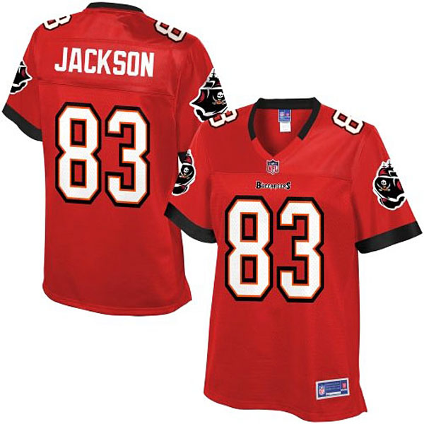 Pro Line Women's Tampa Bay Buccaneers #83 Vincent Jackson Team Color Jersey