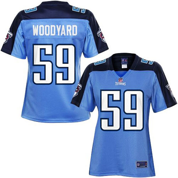 Pro Line Women's Tennessee Titans #59 Wesley Woodyard Team Color Jersey