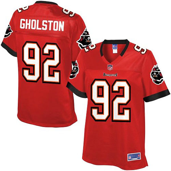 Pro Line Women's Tampa Bay Buccaneers #92 William Gholston Team Color Jersey