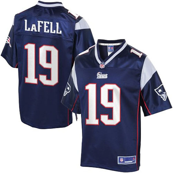 Pro Line Youth New England Patriots #19 Brandon LaFell Navy Blue Jersey