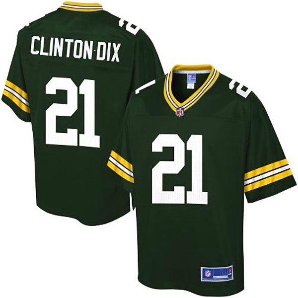 Pro Line Youth Green Bay Packers #21 Ha Ha Clinton-Dix Green Jersey