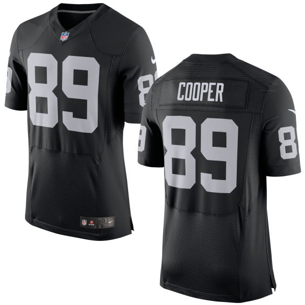 2015 New Nike Oakland Raiders #89 Amari Cooper Limited Black Jersey