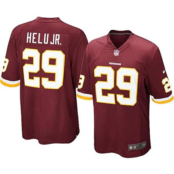 Mens Washington Redskins #29 Roy Helu Nike Burgundy Game Jersey