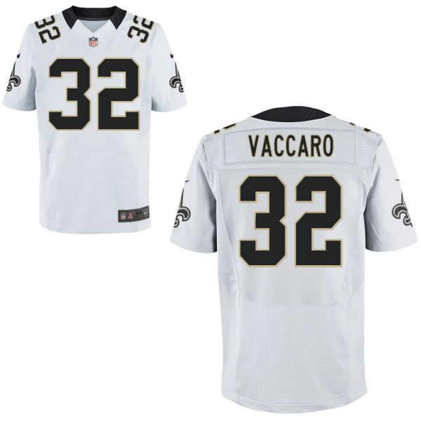 Men's New Orleans Saints #32 Kenny Vaccaro White Elite Jersey