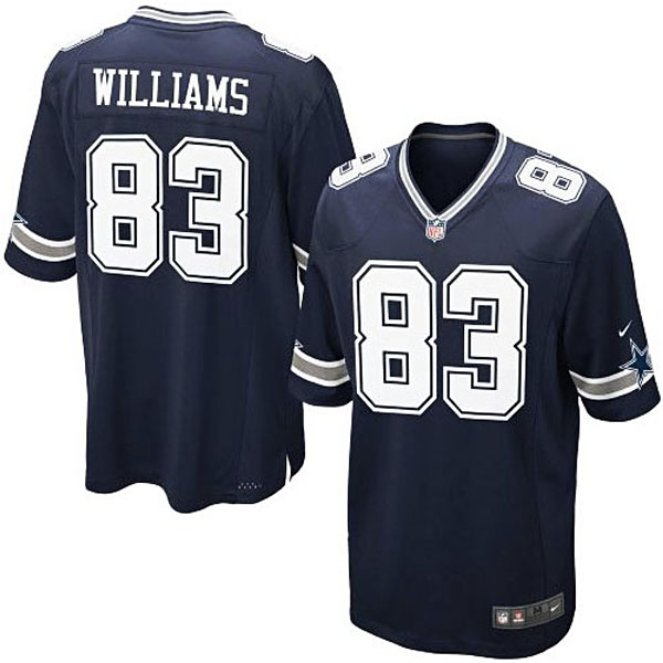 Mens Dallas Cowboys #83 Terrance Williams Nike Navy Blue Game Jersey