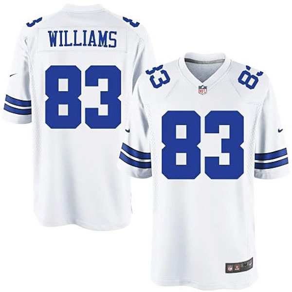 Mens Dallas Cowboys #83 Terrance Williams Nike White Game Jersey