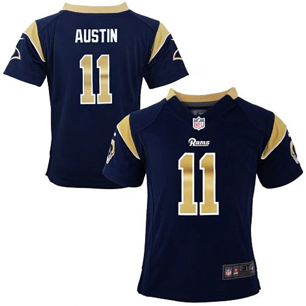 Toddler St. Louis Rams Tavon Austin Nike Navy Blue Game Jersey