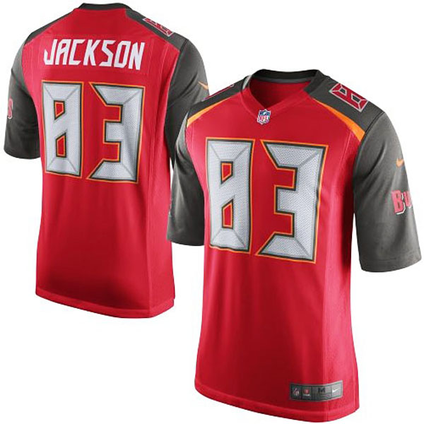 Mens Tampa Bay Buccaneers #83 Vincent Jackson Nike Red Game Jersey