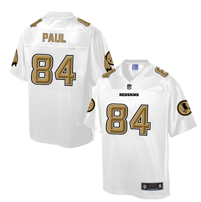 Washington Redskins #84 Niles Paul White Pro Line Fashion Jersey