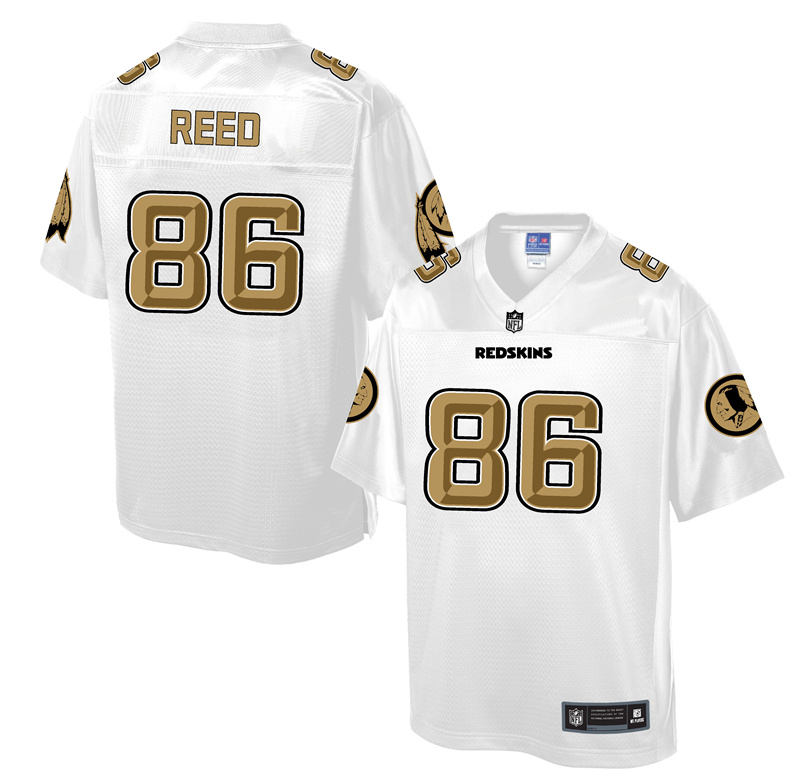 Washington Redskins #86 Jordan Reed White Pro Line Fashion Jersey