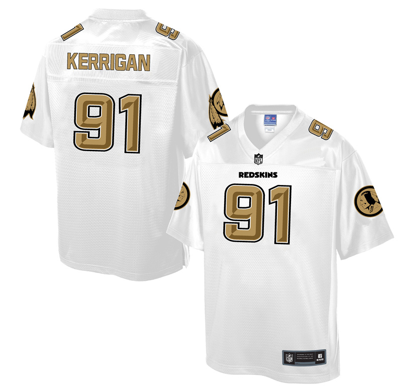 Washington Redskins #91 Ryan Kerrigan White Pro Line Fashion Jersey