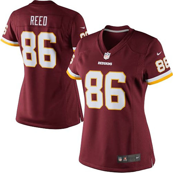 Women's Washington Redskins #86 Jordan Reed Nike Burgundy Limited Jersey