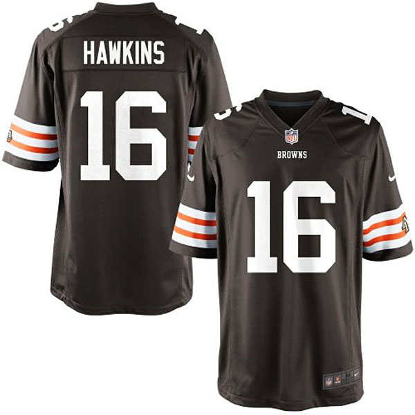 Nike Youth Cleveland Browns #16 Andrew Hawkins Team Color Game Jersey