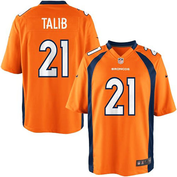 Nike Youth Denver Broncos #21 Aqib Talib Team Color Game Jersey